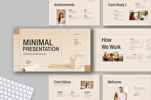 Minimal Presentation Layout Design, a Presentation Template by Mighty-Slide