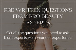 Beauty Client Questionnaire Template