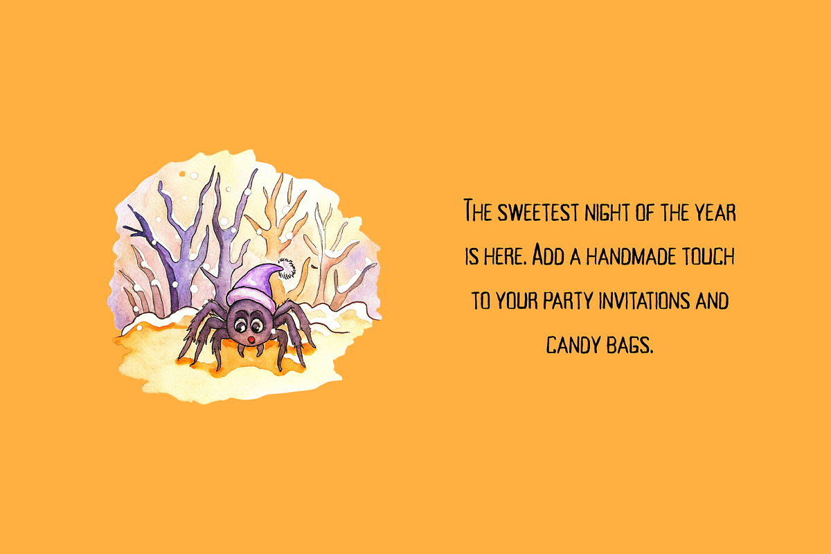 Spooky Doodle Halloween Graphics Pac, a Seasonal Illustration by BiancaXavier (Photo 2 of 9)