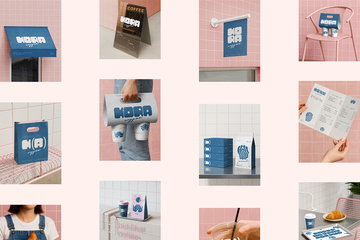KORA - Coffee branding mockups, a Packaging Mockup by Creatoom (Photo 11 of 11)