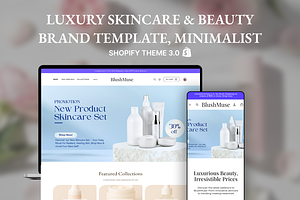 Blushmuse Skincare Shopify 2.0, a Shopify Template by AtelierDuVow