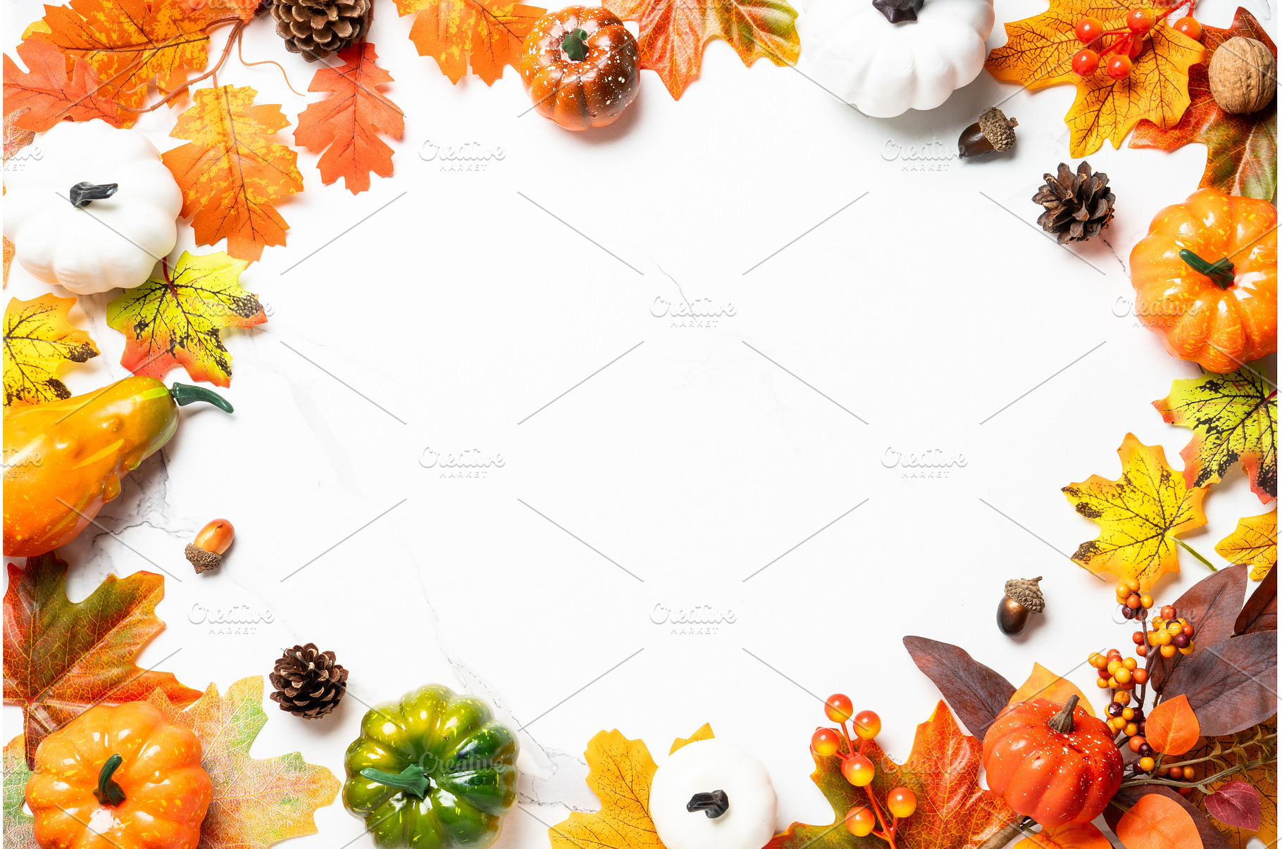 Autumn flat lay background with, a Food & Drink Photo by Nadia-nb