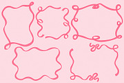 Bows & Frames Hand Drawn Collection, an Object Graphic by Kokoshka (Thumbnail 6 of 13)