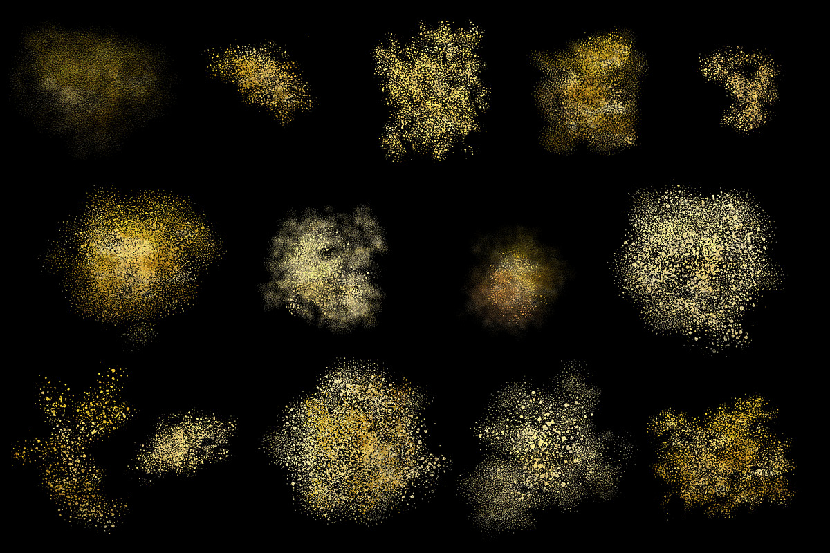 Golden textures, washes & splashes, a Texture Graphic by marie dricot (Photo 11 of 12)