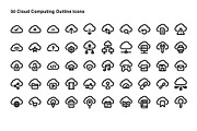 Cloud Computing Icons, an Icon by Ayub_Irawan (Thumbnail 2 of 3)