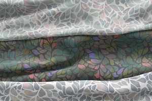 Falling Petal Seamless Pattern