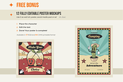 Retro cartoon characters, an Animal Illustration by Aure Design (Thumbnail 7 of 12)