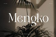 Mengko Elegant Serif Font, a Serif Font by Perfectype (Thumbnail 1 of 8)