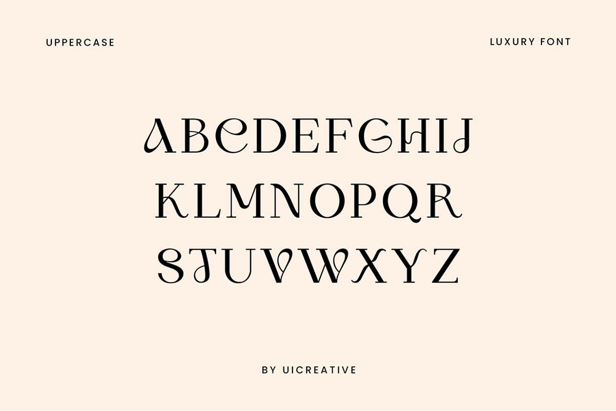 Romania Elegant Serif Font, a Serif Font by UICreative (Photo 5 of 13)