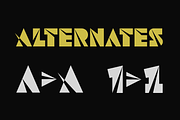 Astroz - Space Futuristic SciFi Font, a Symbol Font by Gravitype (Thumbnail 10 of 14)