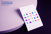 Glassmorphism 20 Icons Set, an Icon by Marina Silence (Thumbnail 16 of 17)