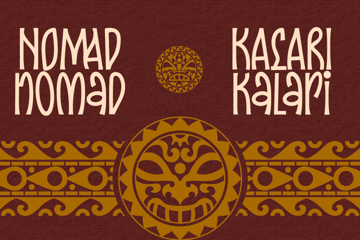 Nomad Kalari, a Handwritten Font by Get Studio (Photo 12 of 13)