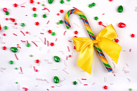christmas candy background