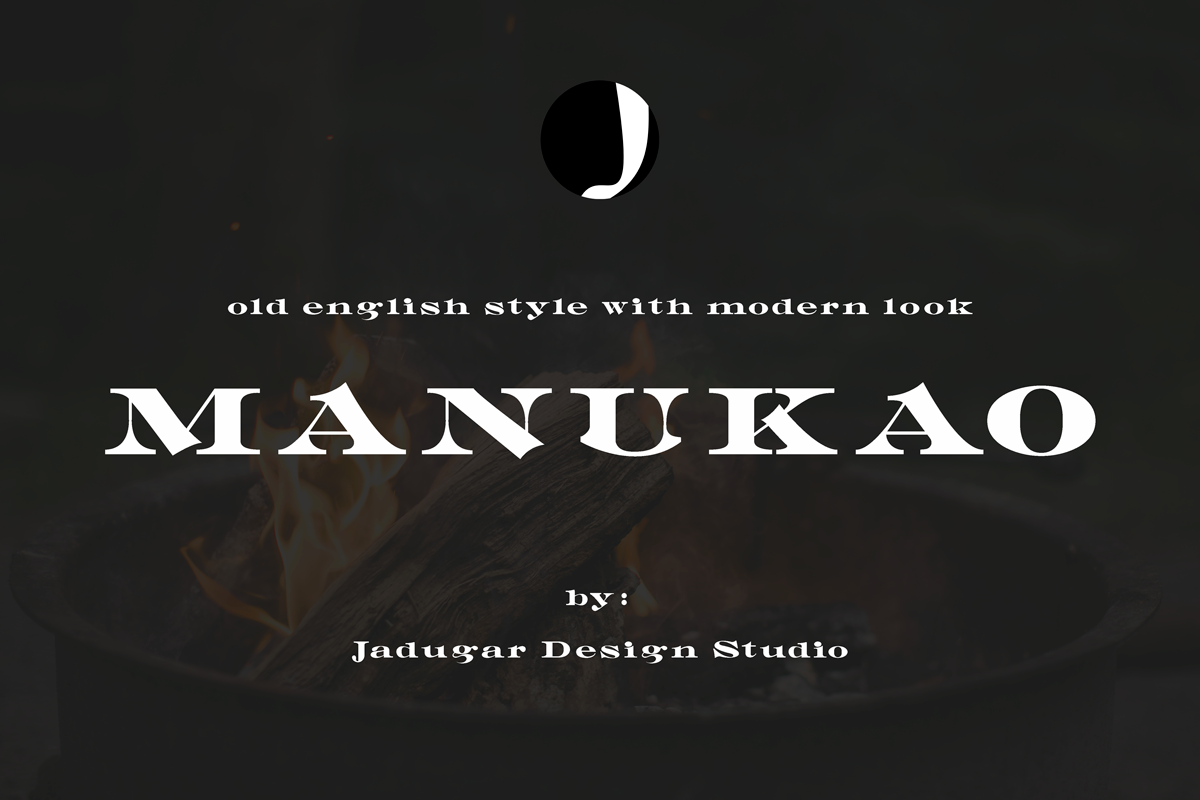 Font Bundle-34 Fonts, a Blackletter Font by Jadugar Design Studio (Photo 30 of 46)