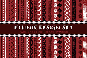 Ethnic Hand Drawn Patterns & Motifs