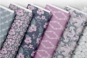 6 Seamless Pattern: Mauve Garden, a Pattern Graphic by StudioCitra (Thumbnail 2 of 11)