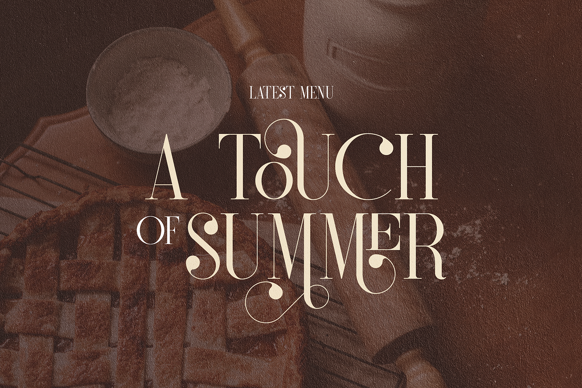 Redmark - elegant serif font, a Serif Font by VP Fonts (Photo 16 of 17)