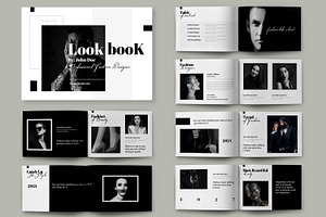 Lookbook Landscape Template, a Magazine Template by ContestDesign