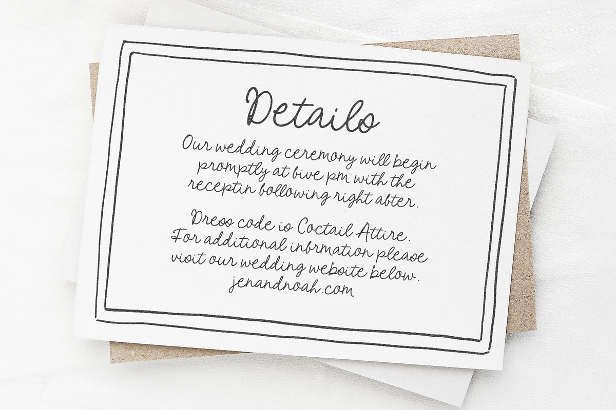 Petite Cherie Handwritten Script, a Handwritten Font by Pink Coffie (Photo 10 of 13)