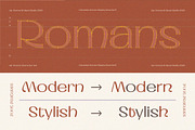 Romns Font Family, a Sans Serif Font by Aiyari (Thumbnail 4 of 13)
