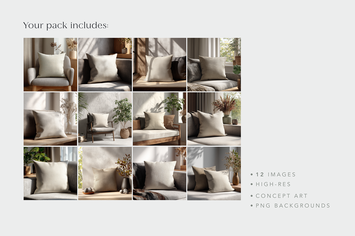 Cushion Mockups, a Beauty & Fashion Photo by Picturesque Stories (Photo 5 of 5)
