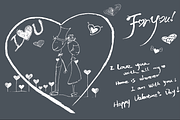 love sketch hand drawn, an Illustration by mollyli.ai (Thumbnail 1 of 2)