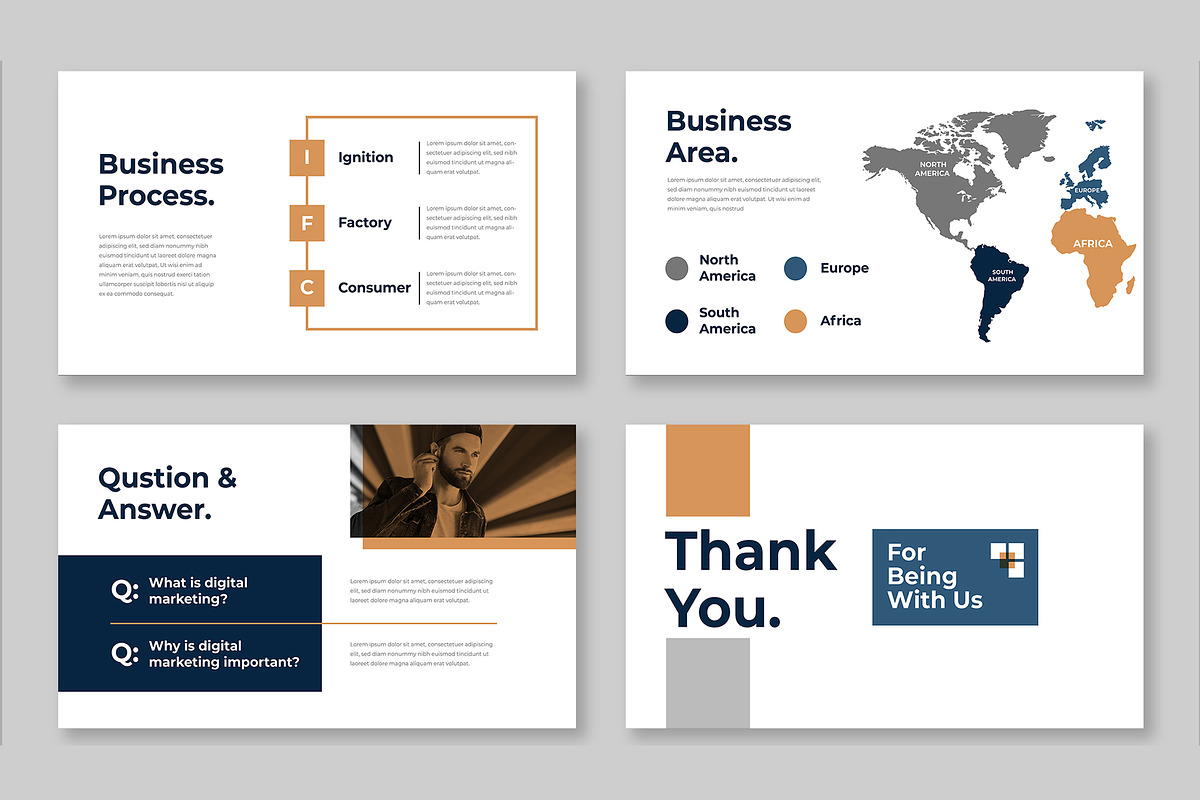 Annual Report PowerPoint Template, a Presentation Template by Mighty-Slide (Photo 6 of 6)