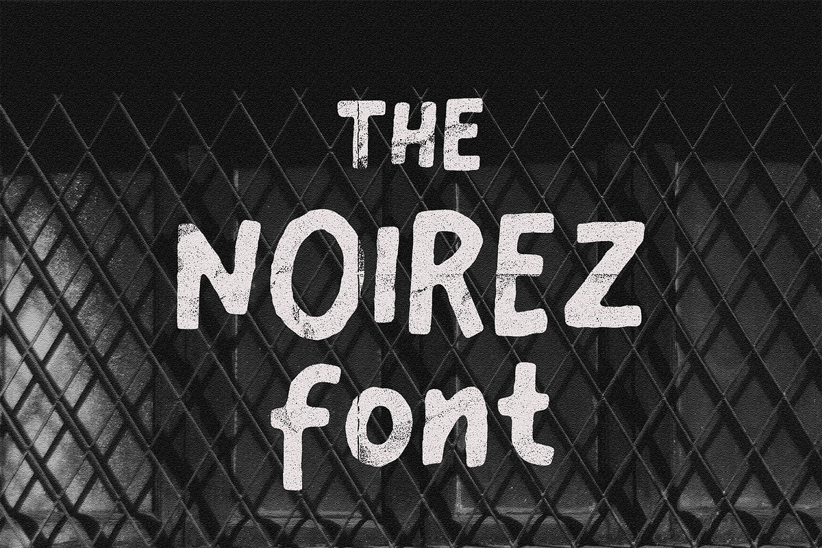 Noirez - Vintage Sans Serif Font, a Sans Serif Font by Typeparties (Photo 2 of 7)
