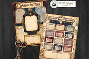 The Last Hour Vintage New Year Kit, a Seasonal Illustration by ThatsDesignArt (Thumbnail 12 of 19)