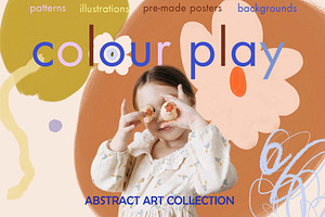 Colour Play-Abstract collection, an Illustration by Natalia Tugova