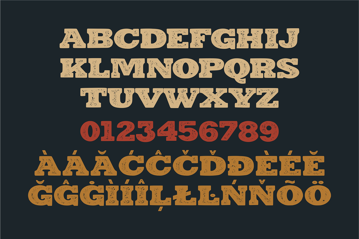 DAMADORE TYPEFACE preview 7