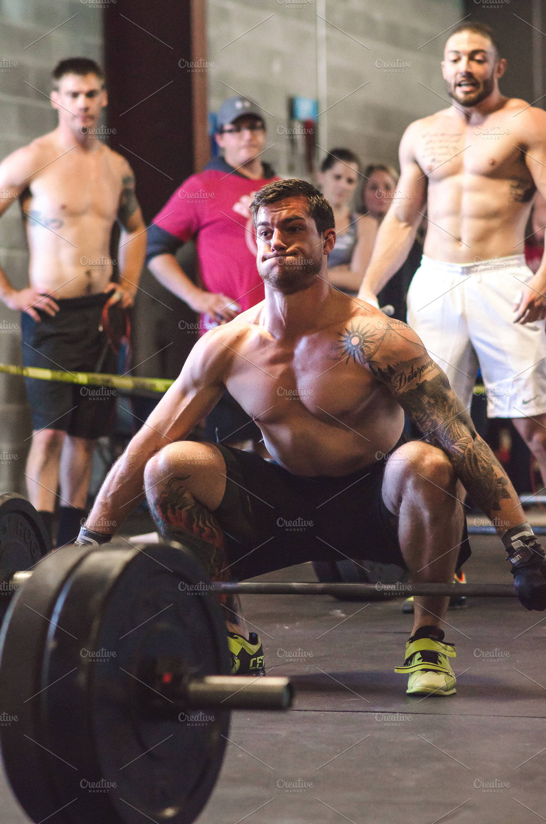 Crossfit Man Lifting, a Sports & Recreation Photo by Frizz Studio