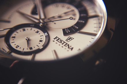 Watch stock photograph