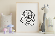 Beagle SVG Illustrations, an Animal Illustration by HalieKStudio (Thumbnail 5 of 9)