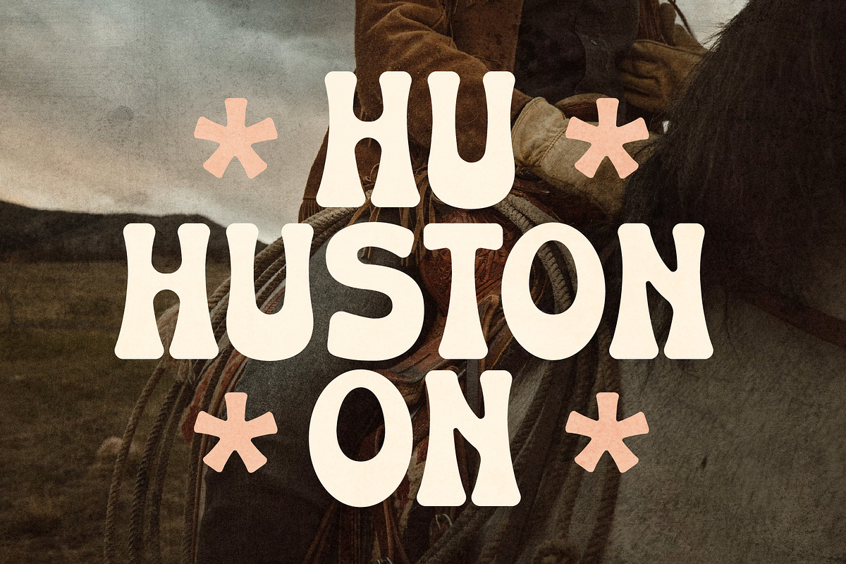 Huston Western Display Font, a Sans Serif Font by Storytype Studio (Photo 8 of 15)
