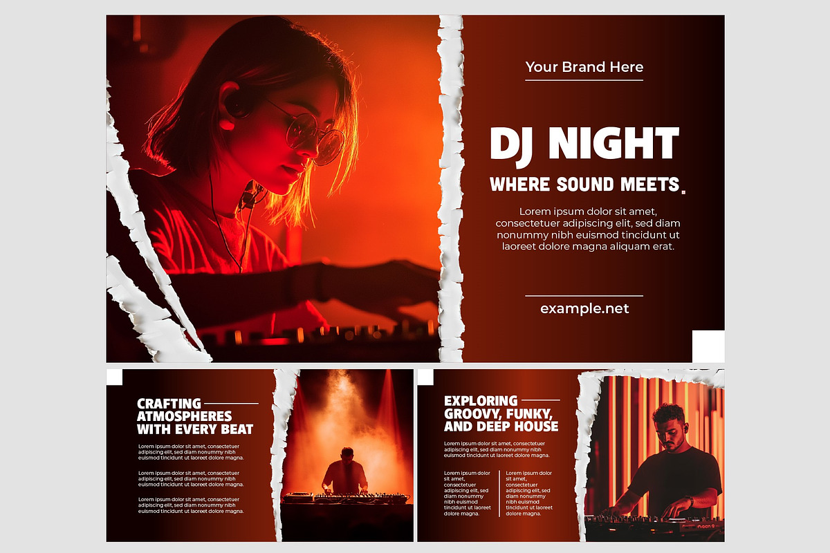 DJ Night Event Presentation preview 2