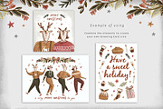 Christmas together, an Animal Illustration by Yeticrab (Thumbnail 2 of 13)