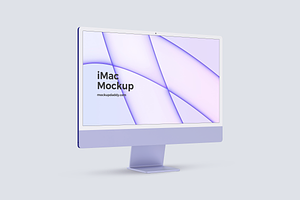 IMac 2021 Mockup