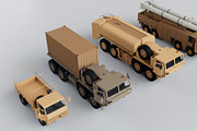 Military Mega Pack Collection 3D, an Environmental 3D Model by multimedia4ds (Thumbnail 8 of 21)