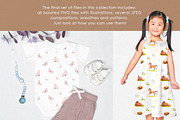 Foals Butterflies watercor clipart, an Illustration by FerroDakora (Thumbnail 5 of 7)