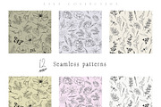 Meadow Wildflower Line Art Bundle, a Decorative Illustration by Sunshine Art (Thumbnail 13 of 18)