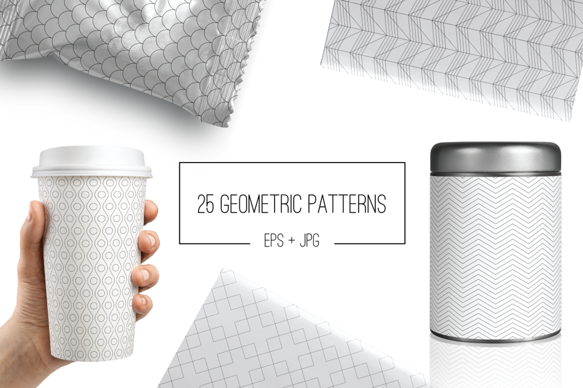 Geometric Patterns, a Pattern Graphic by marusdesign (Photo 1 of 2)