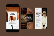 Furniture Set Instagram Template, a Social Media Template by graphicook (Thumbnail 3 of 3)