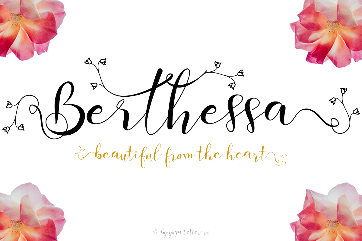 Lovely Font Bundle, a Handwritten Font by Yoga Letter (Photo 2 of 7)