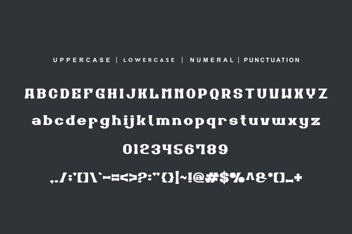 Glomer Dotejon - College Font, a Serif Font by QR Design Studio (Photo 7 of 9)