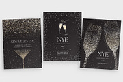 NYE New Years Eve Poster Flyer, a Flyer Template by BrandPacks (Thumbnail 1 of 6)
