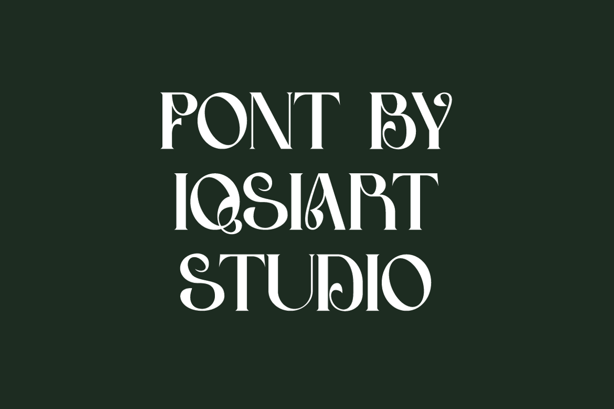 Awotae - Vintage Font, a Sans Serif Font by Iqsiart Studio (Photo 4 of 7)