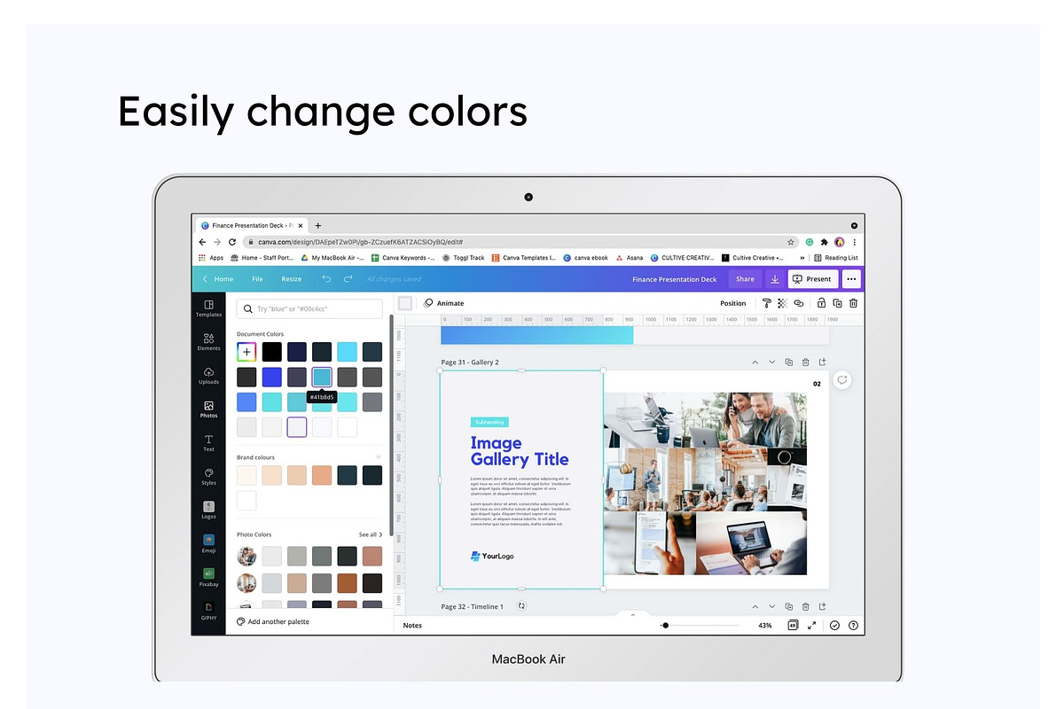 Finance Course, Webinar,Presentation, a Presentation Template by Cultive Creative (Photo 5 of 13)