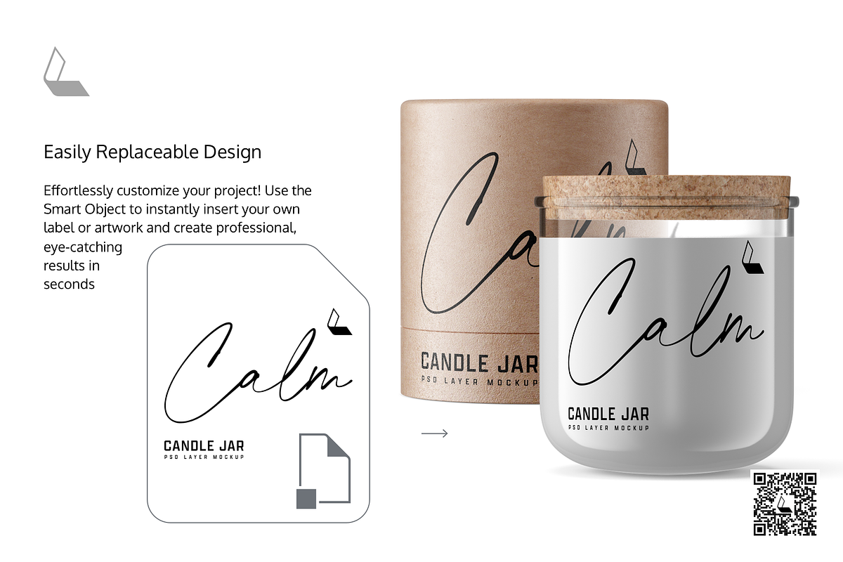 Candle & Box PSD Mockup, a Mockup by Karma (Photo 4 of 8)