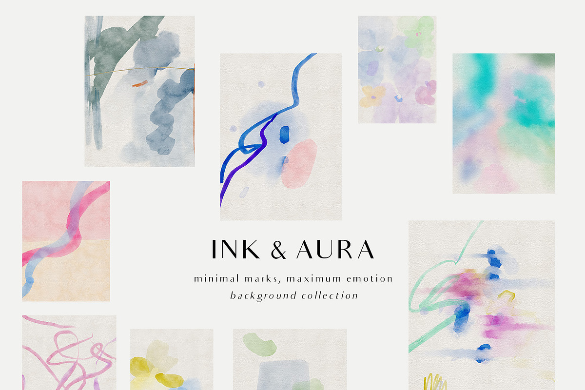 Abstract background posters texture, a Background Graphic by Grace Noboa Illustrations (Photo 7 of 14)